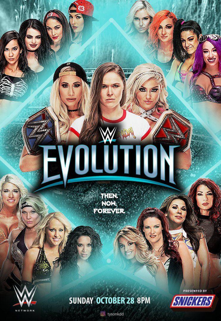 WWE Evolution. WWE. Wwe, Wwe ppv, Wwe female wrestlers