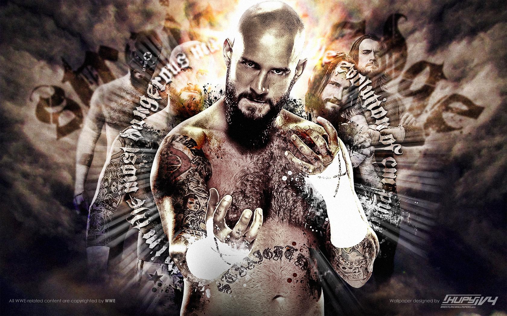 NEW Evolution of CM Punk wallpaper! Wrestling Wallpaper