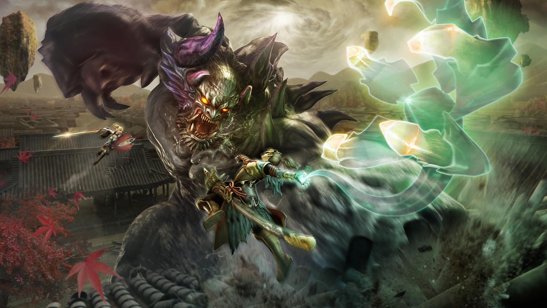 Slayer vs demon Wallpapers from Toukiden 2