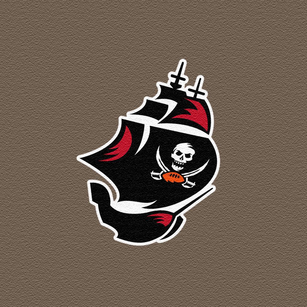Tampa Bay Buccaneers Team Logo iPad Wallpaper