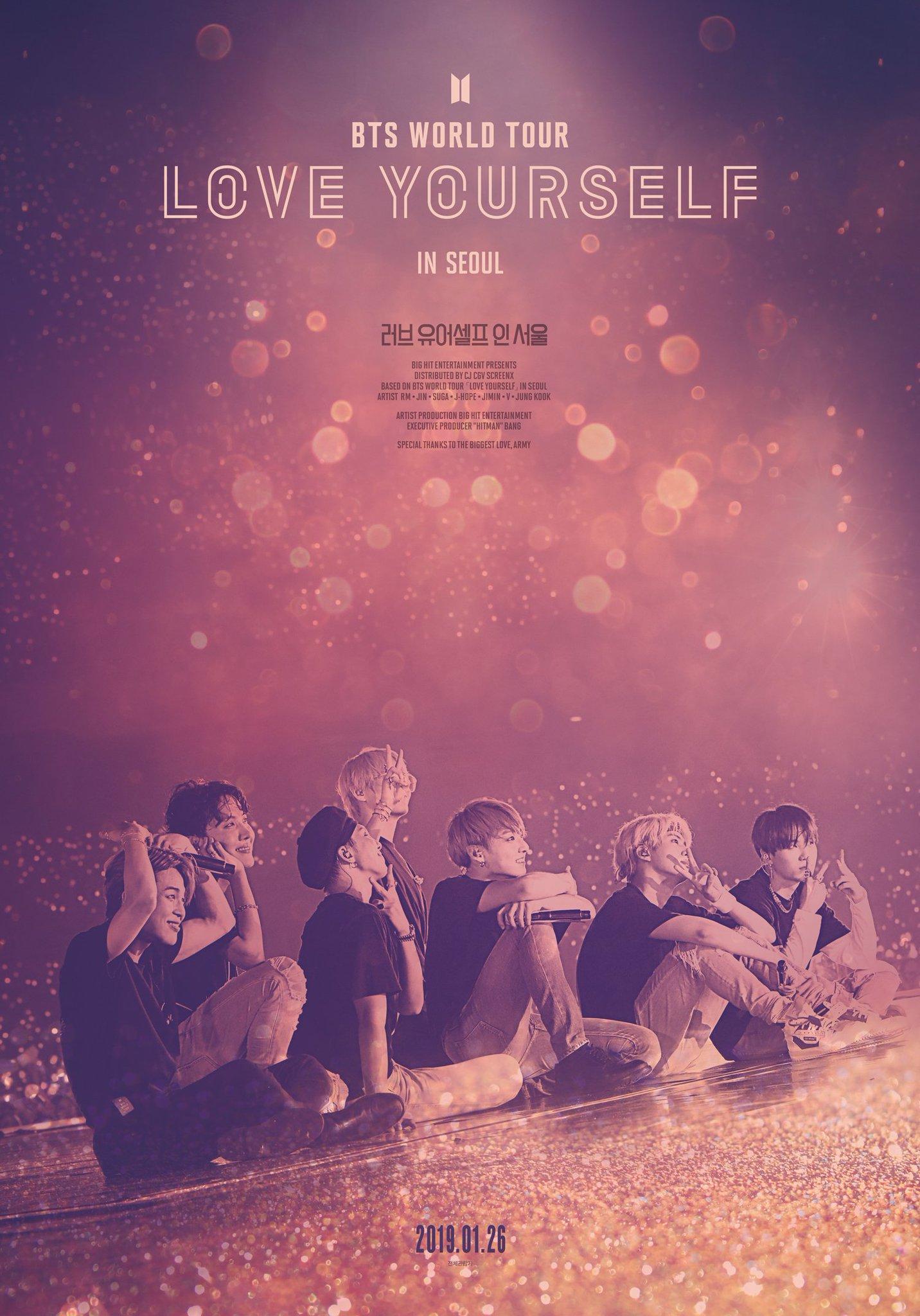 Download BTS image Love Yourself Seoul Poster HD wallpaper