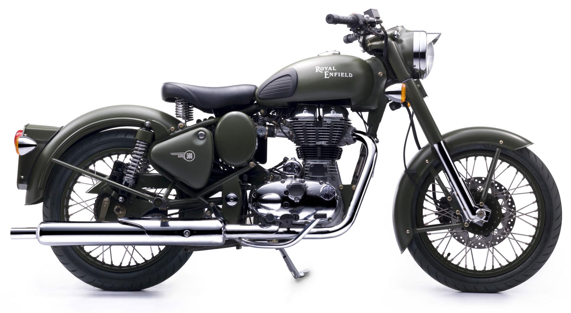 Royal Enfield Bullet 350 Army: pics, specs and list of seriess