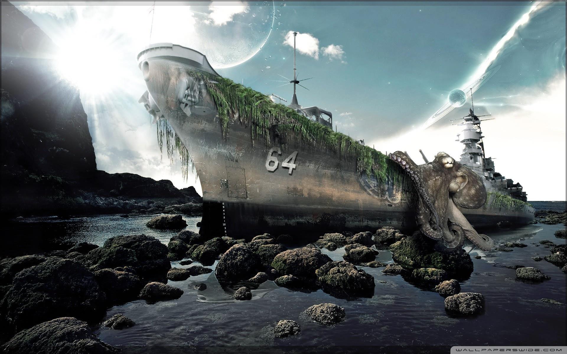 Shipwreck ❤ 4K HD Desktop Wallpaper for 4K Ultra HD TV • Tablet