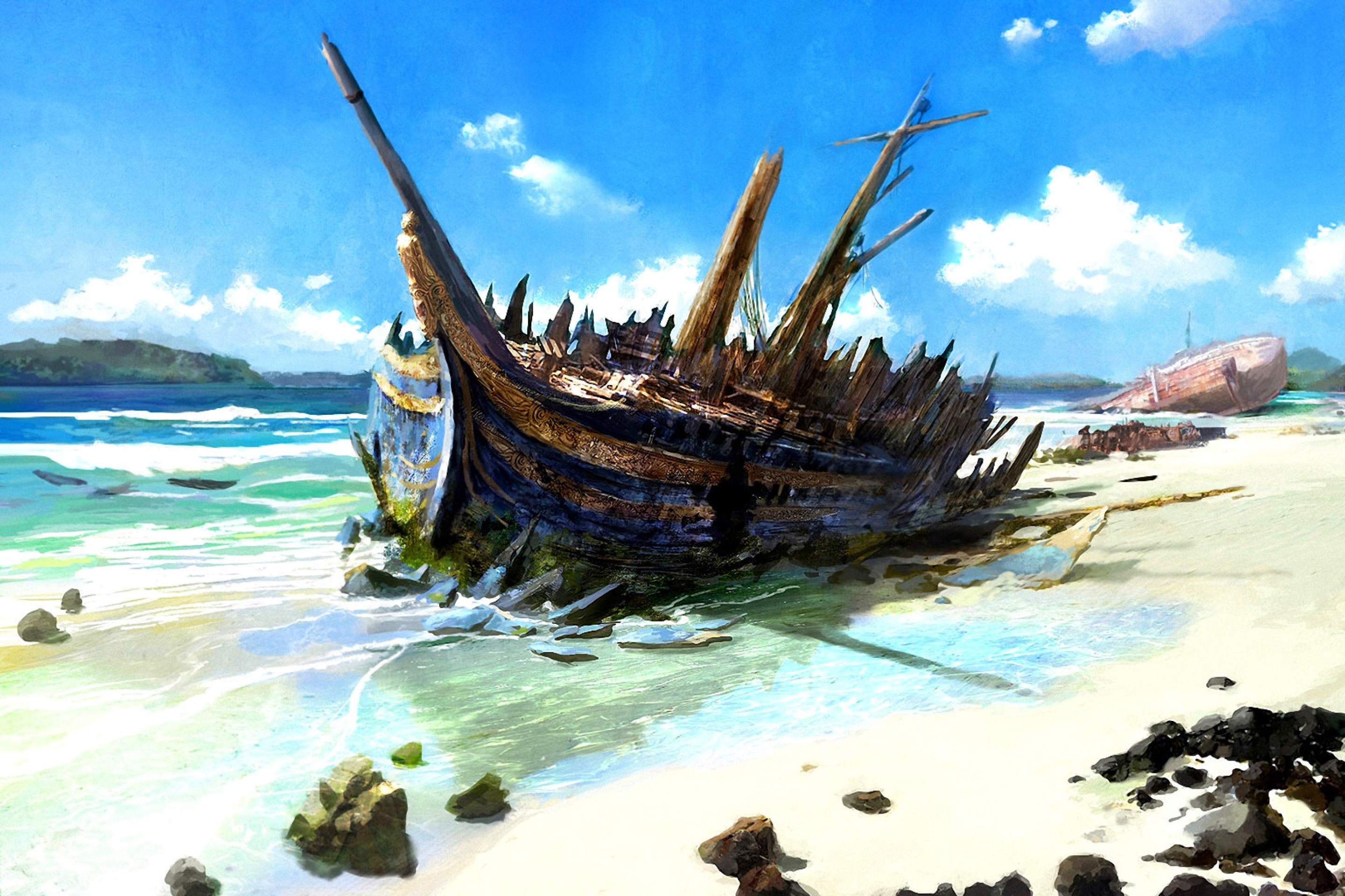 Shipwreck Wallpapers - Wallpaper Cave