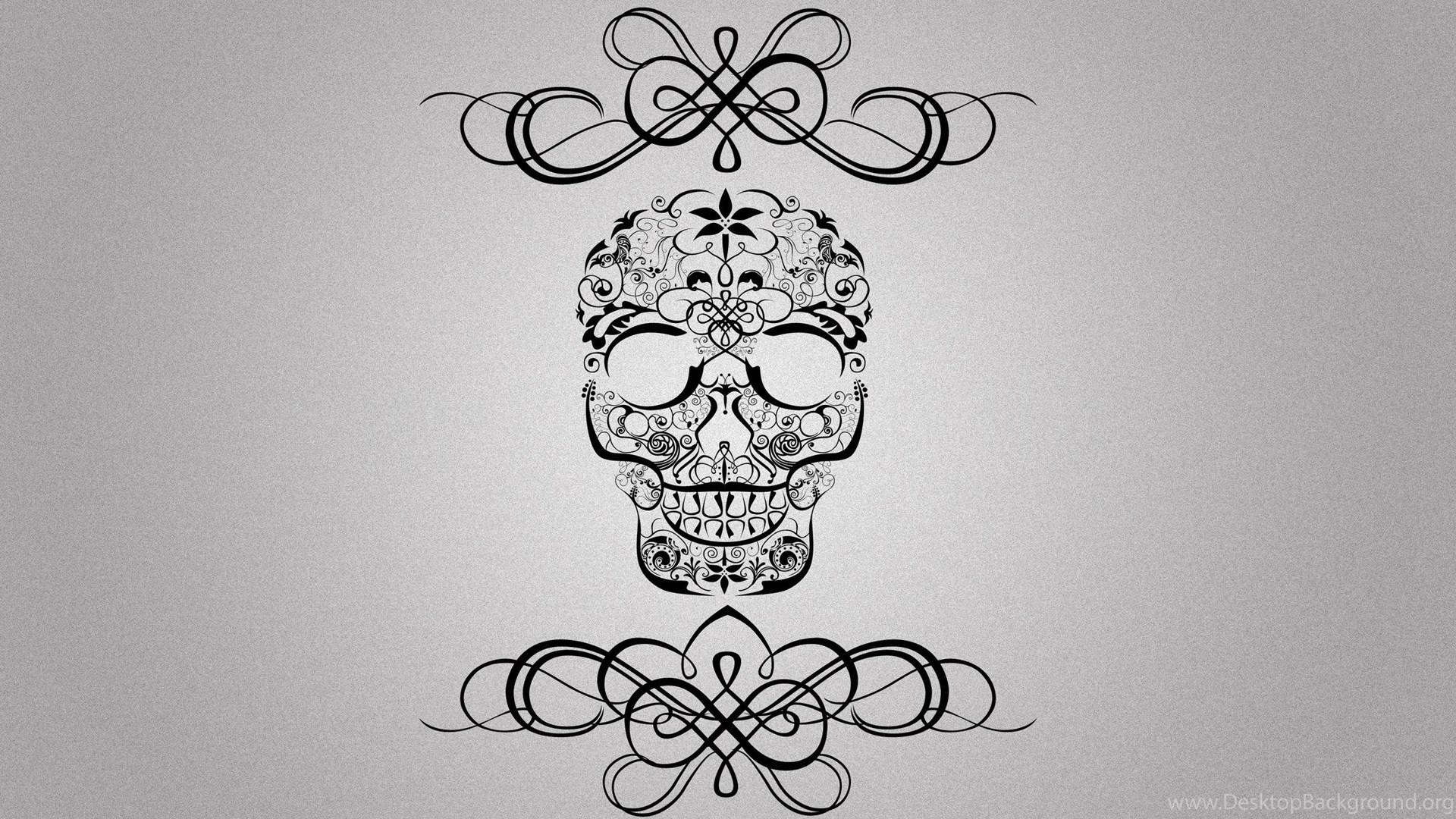 Download 2560x1600 Symmetrical Skull Wallpaper Desktop Background