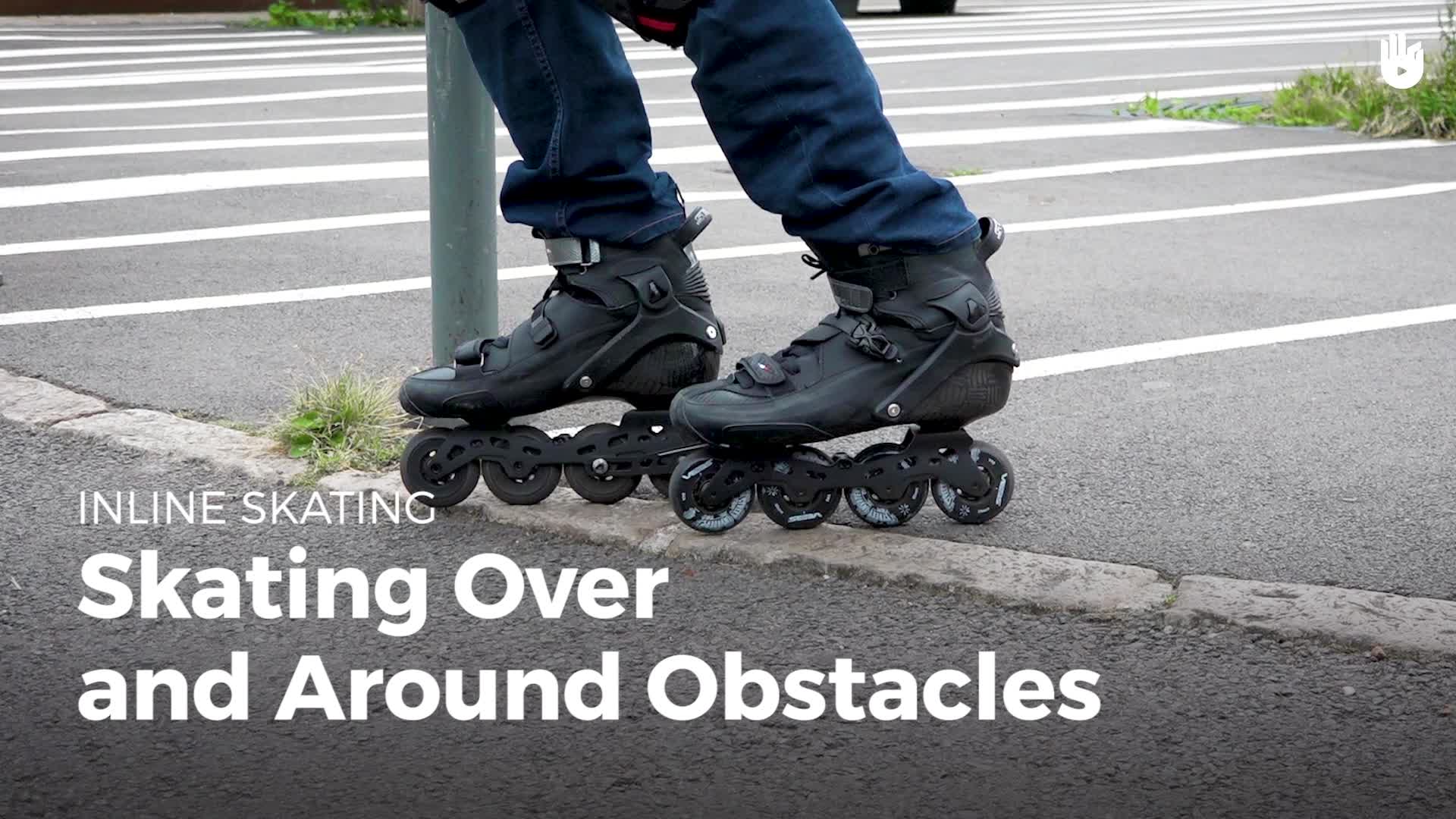 How to Skate Over and Around Obstacles about Inline Skating
