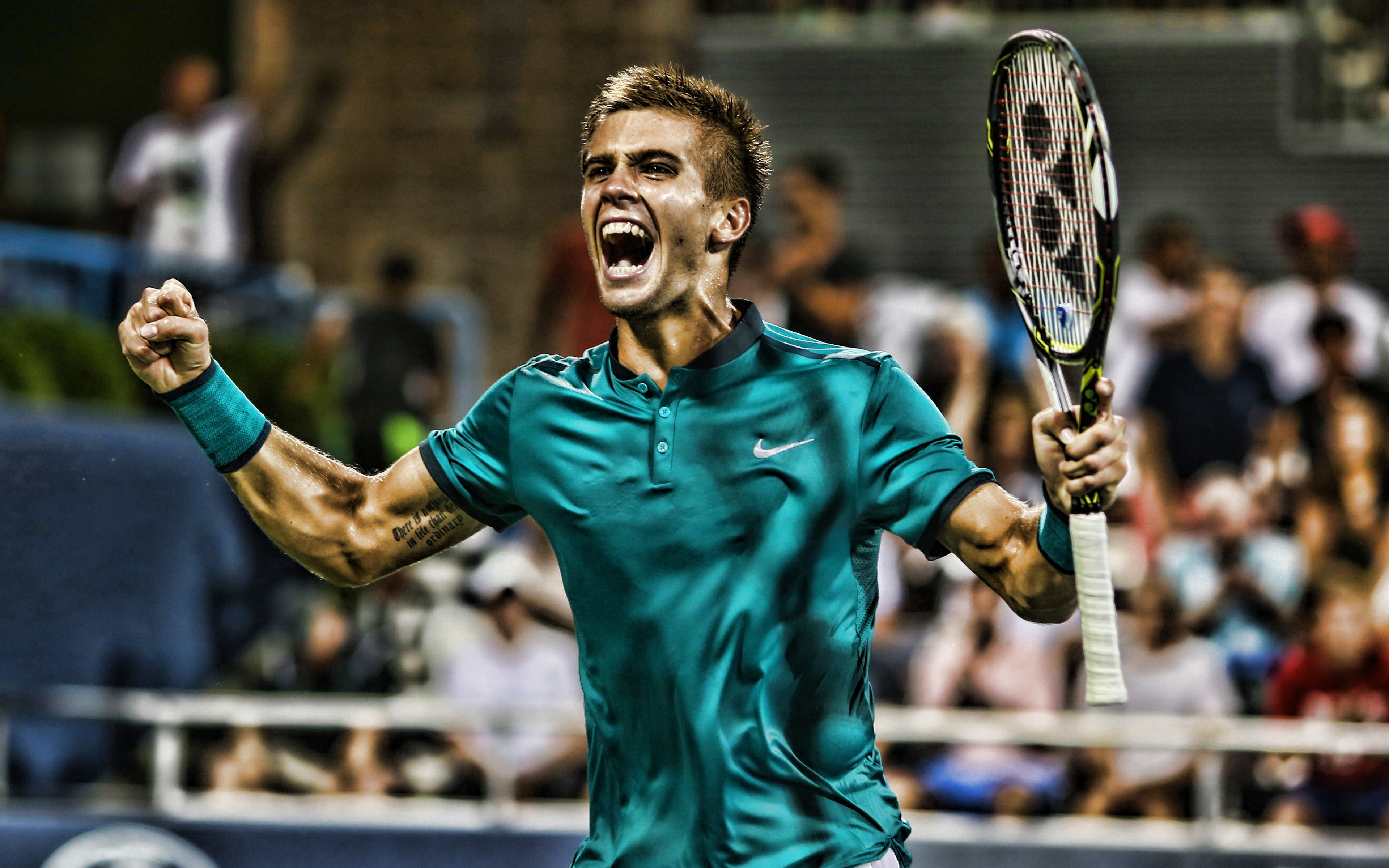 Borna Ćorić 4k Ultra HD Wallpaper. Background Imagex2400