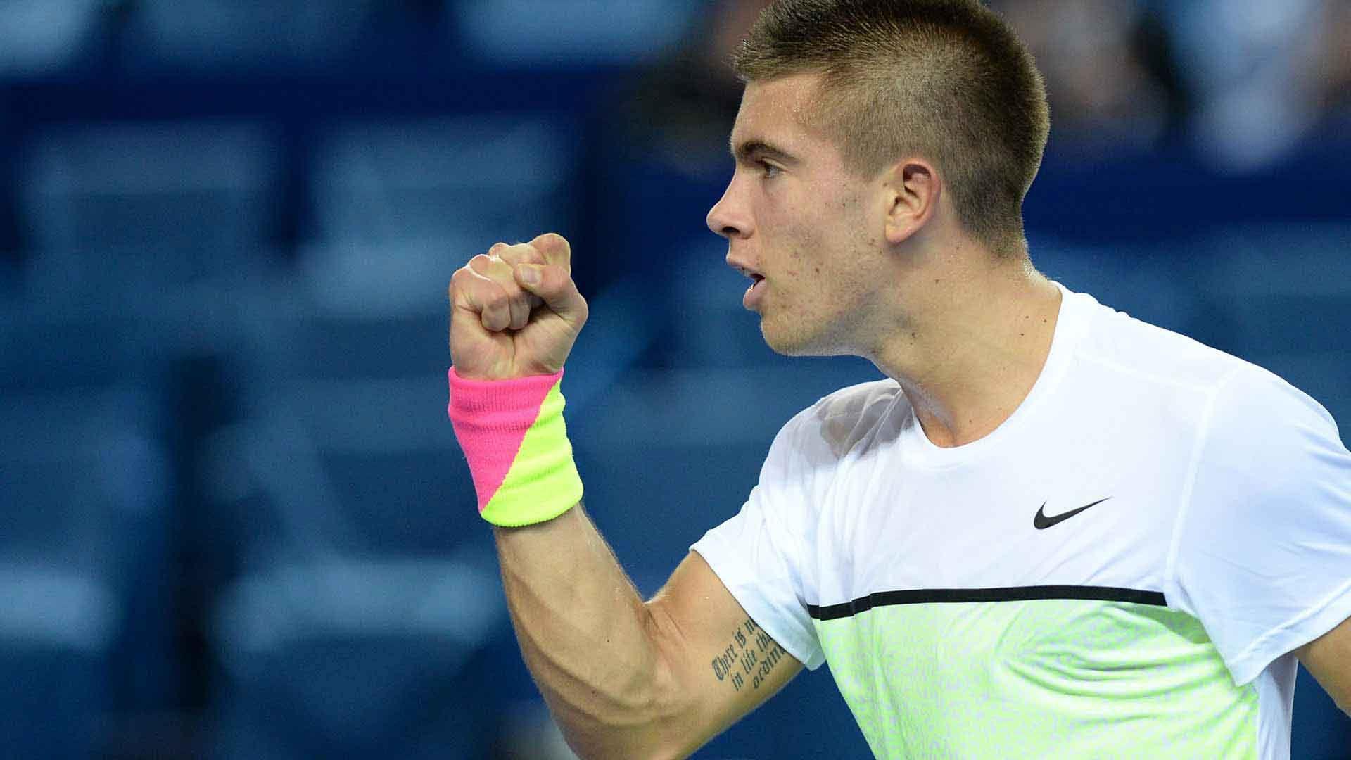 Borna Coric year old Croatian already ranked at. A talent