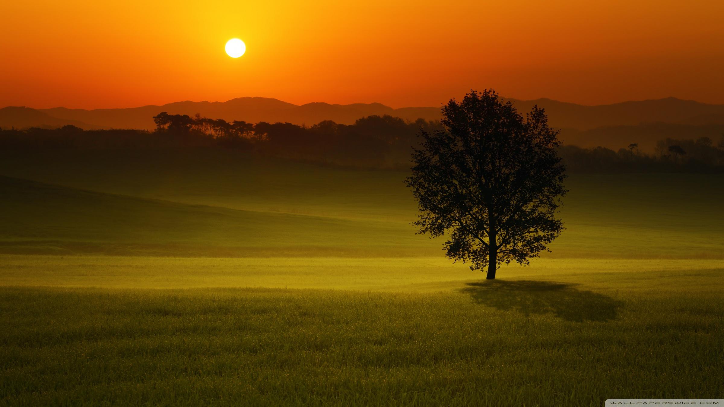 Summer Sunset Landscape ❤ 4K HD Desktop Wallpaper for 4K Ultra HD