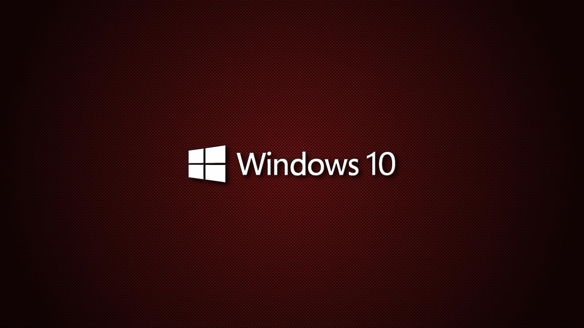 Red Windows 10 Wallpaper HD on .wallpaperafari.com