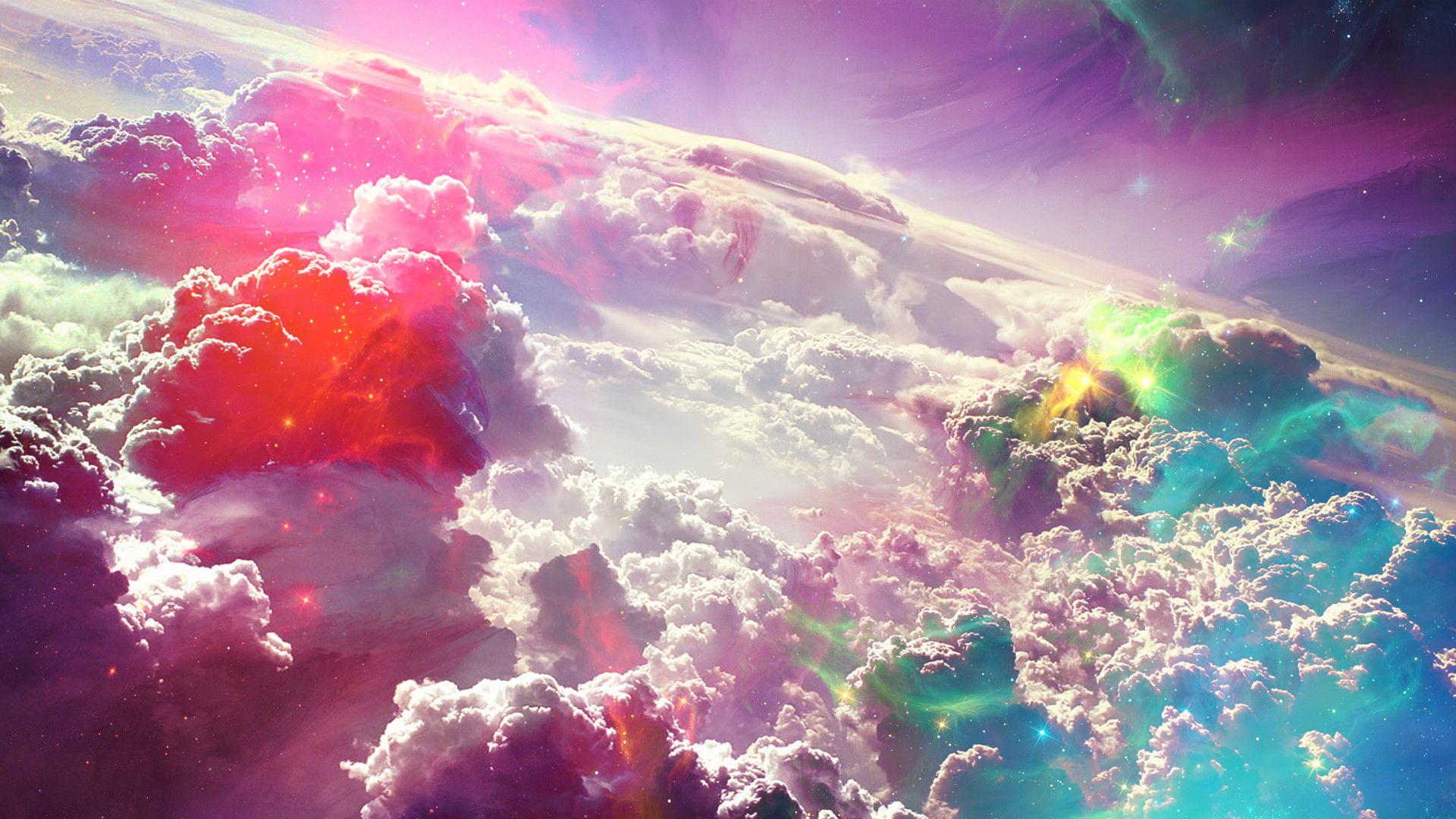 Colorful Clouds wallpaperireSecondary. Desktop background