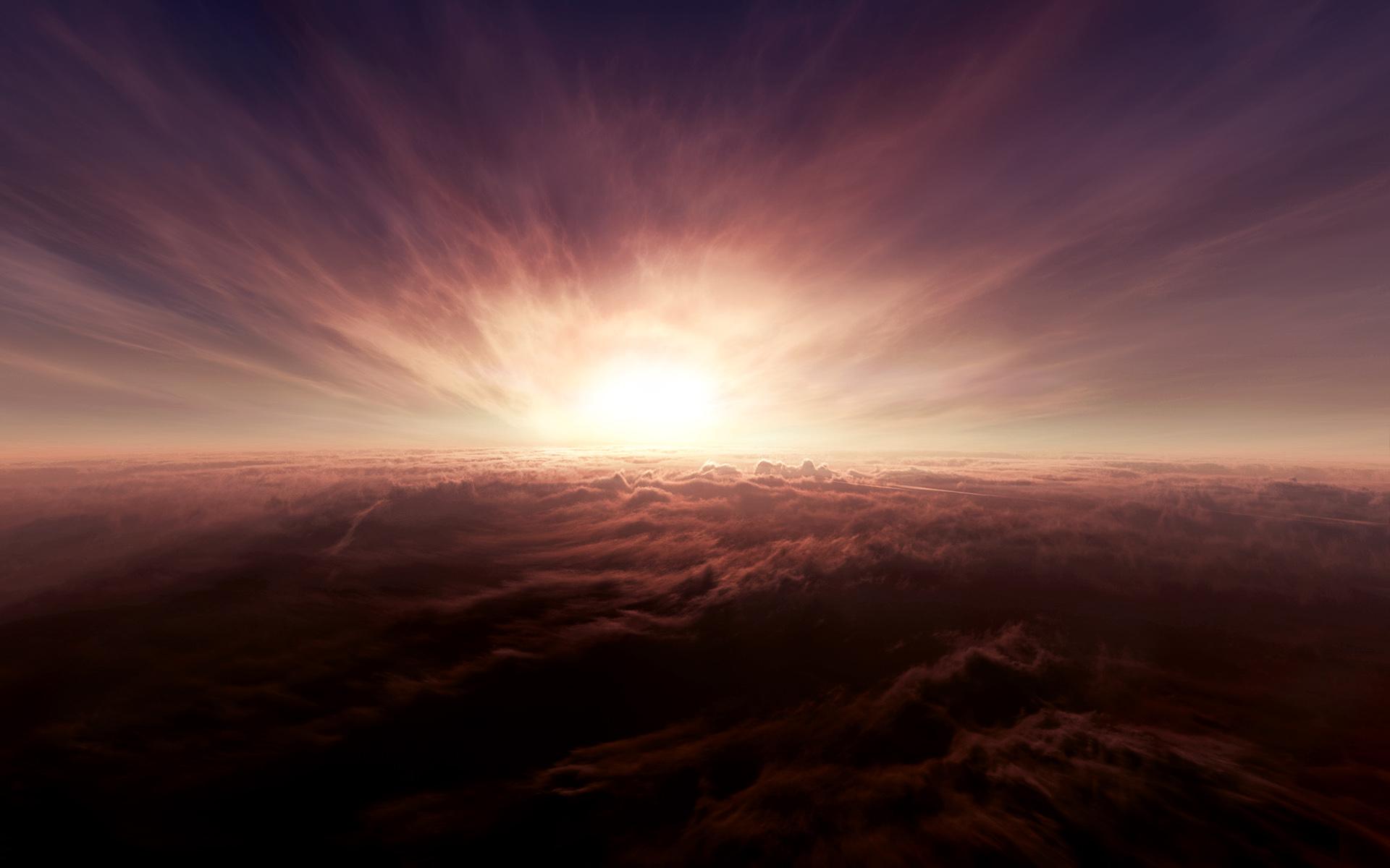 Above Clouds Amazing View Wallpaper and Free