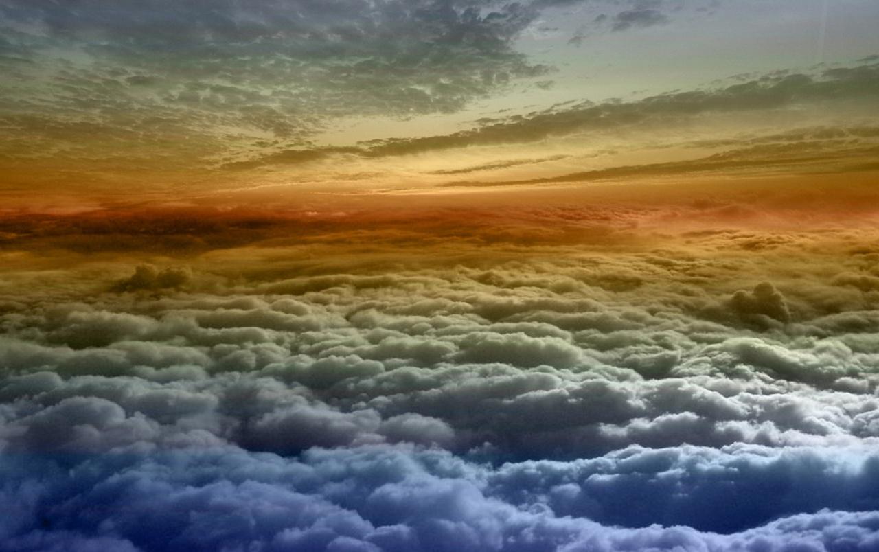 Colorful Clouds wallpaper. Colorful Clouds