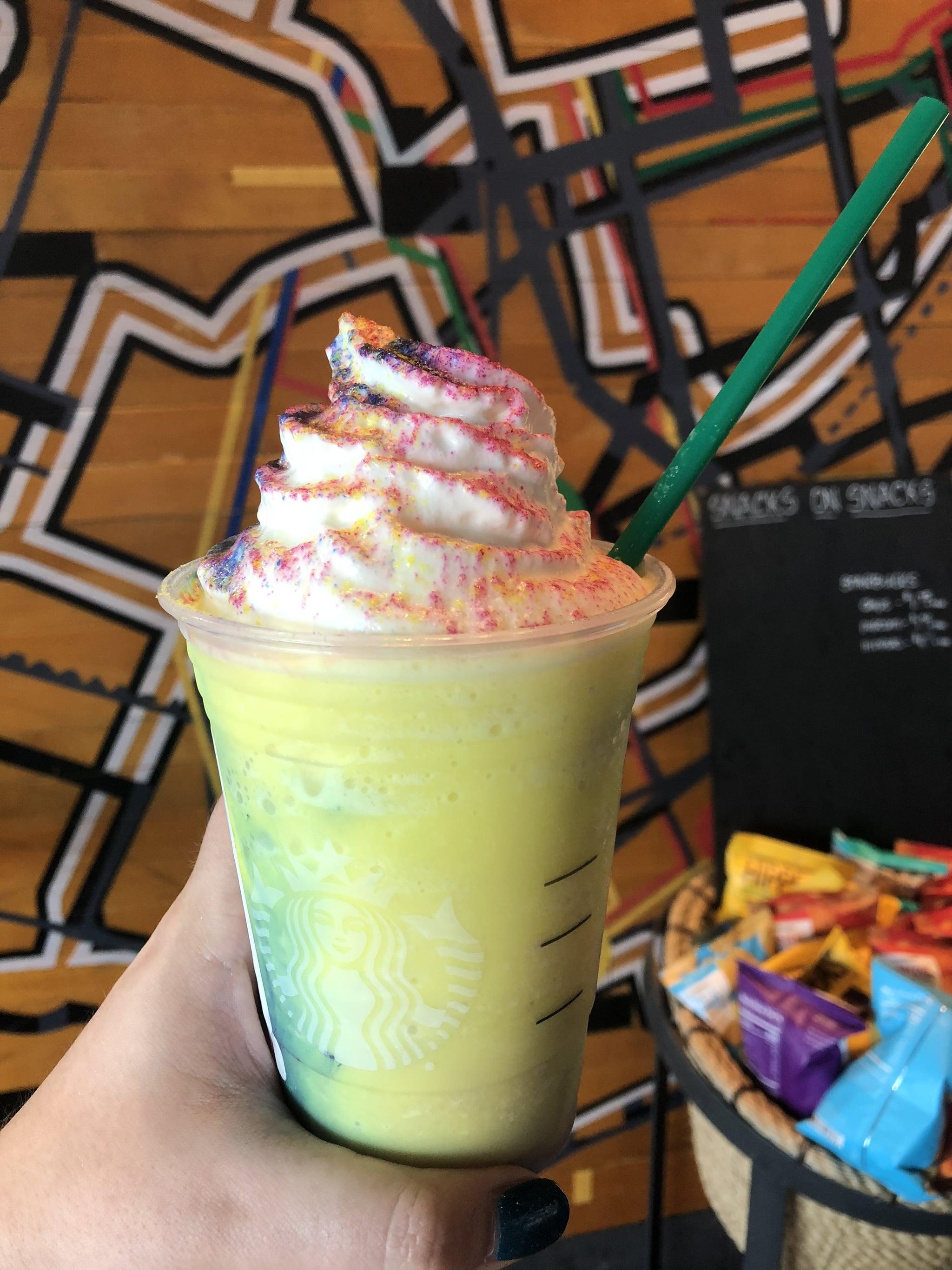 Starbucks Tie Dye Frappuccino Taste Test