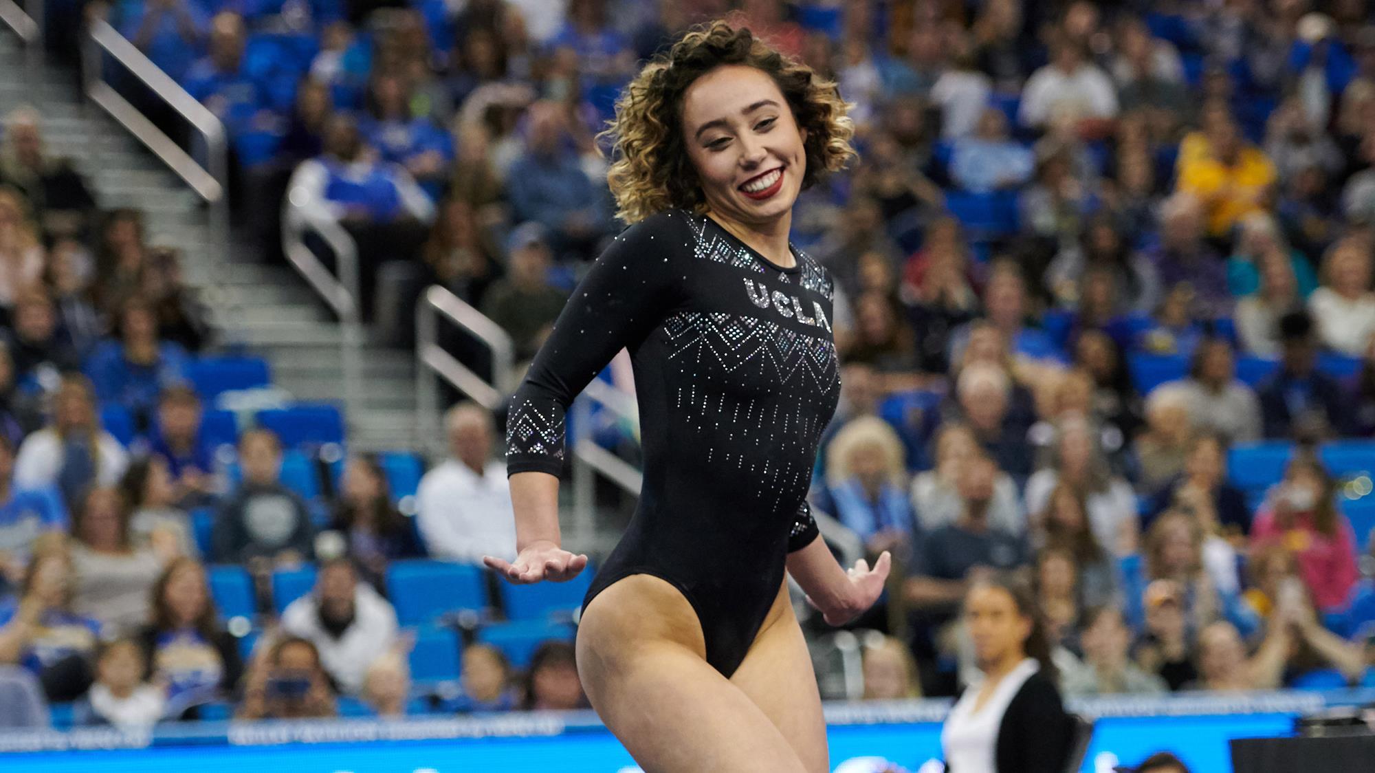UCLA Gymnastics' Katelyn Ohashi & her floor routine will make your day