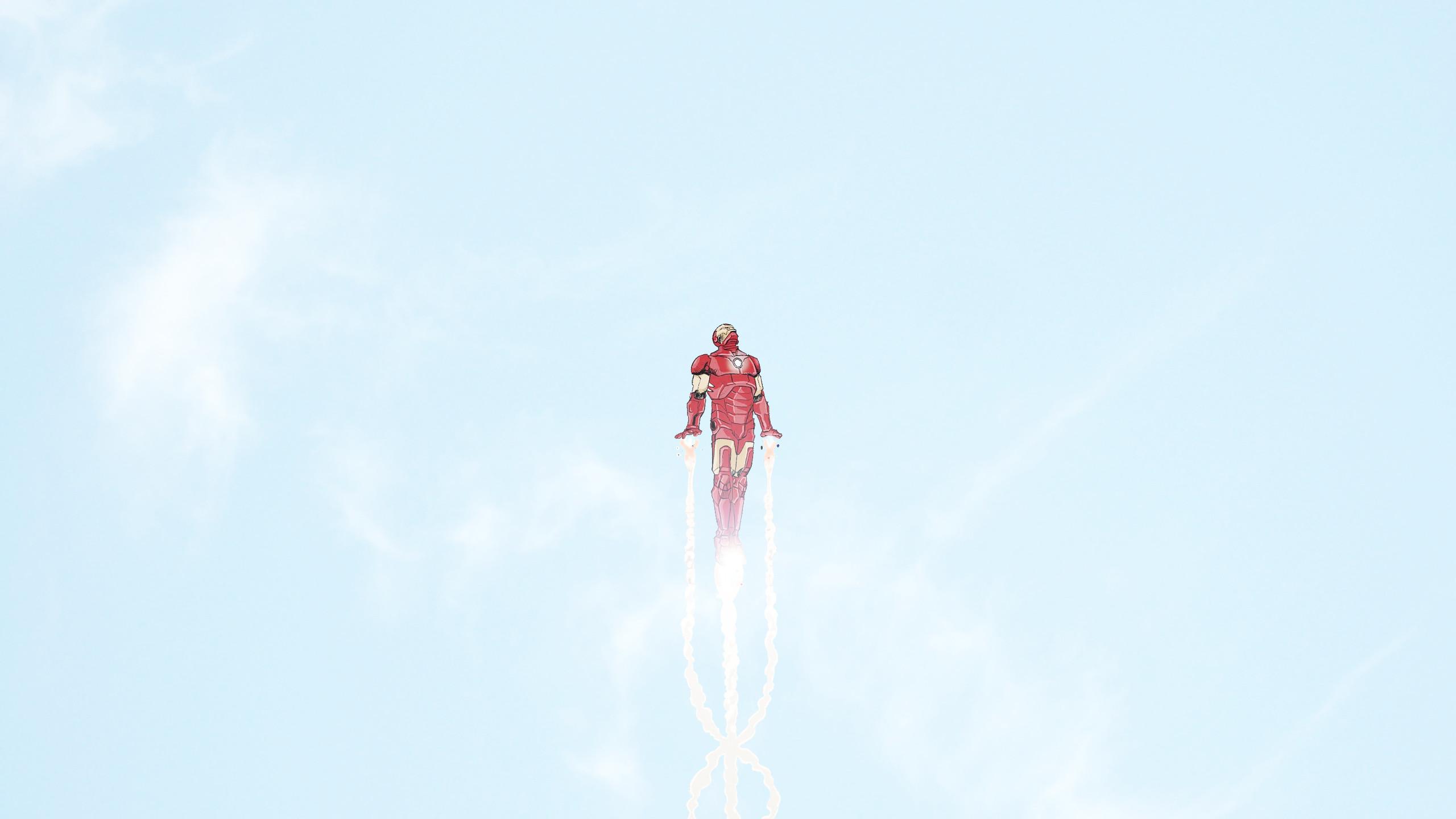 minimal Iron Man [2560x1440]