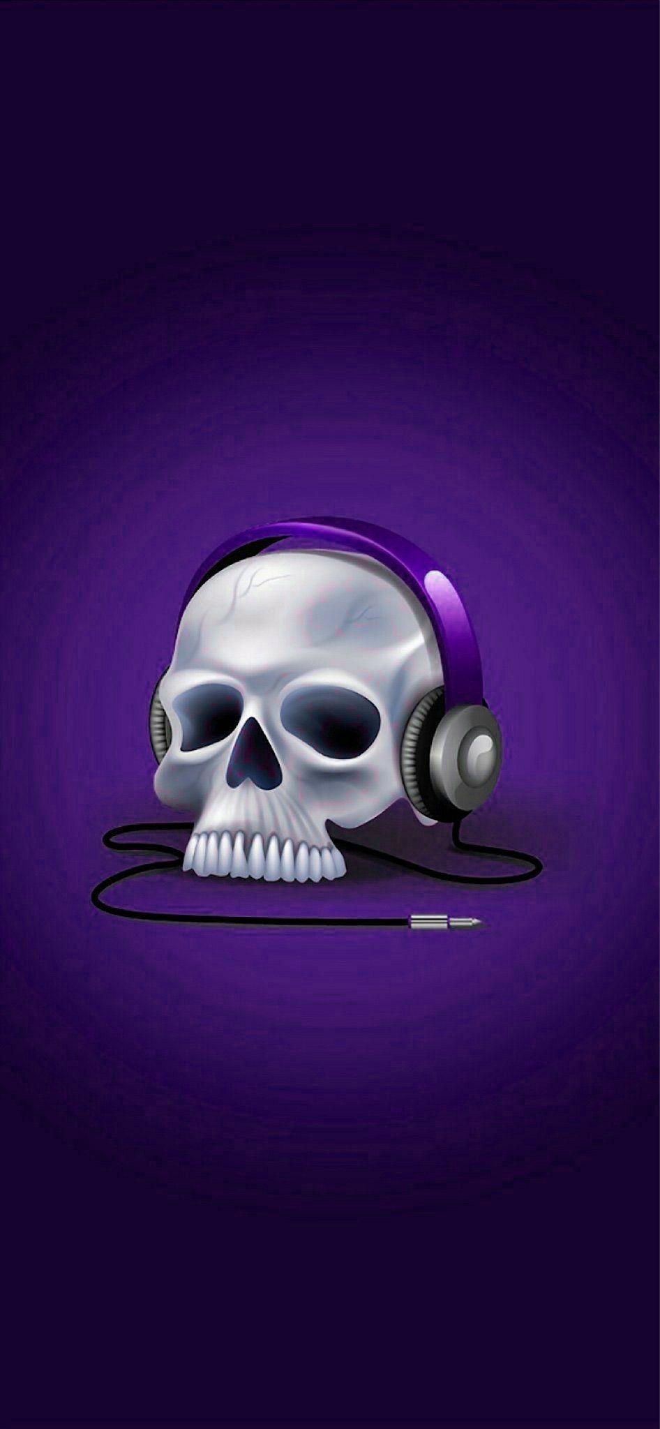 animated skull screensaver for mobile