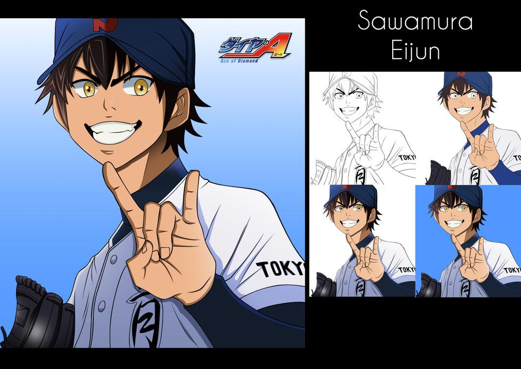 Sawamura Eijun - Diamond no Ace - Image by Muten #2001707