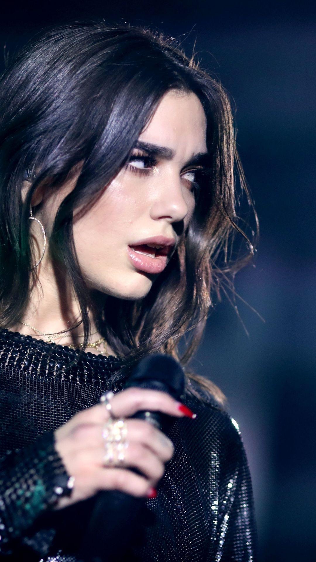 Dua lipa, singer, beautiful, live, 1080x1920 wallpaper. Celebrities