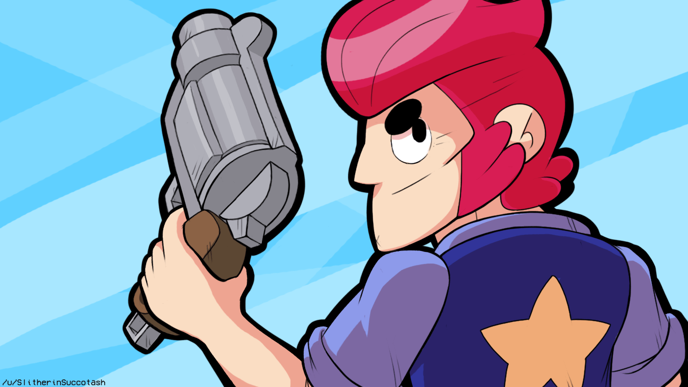 Happy Birthday Brawl Stars! Here's a Colt for you all! (Part 1) Art