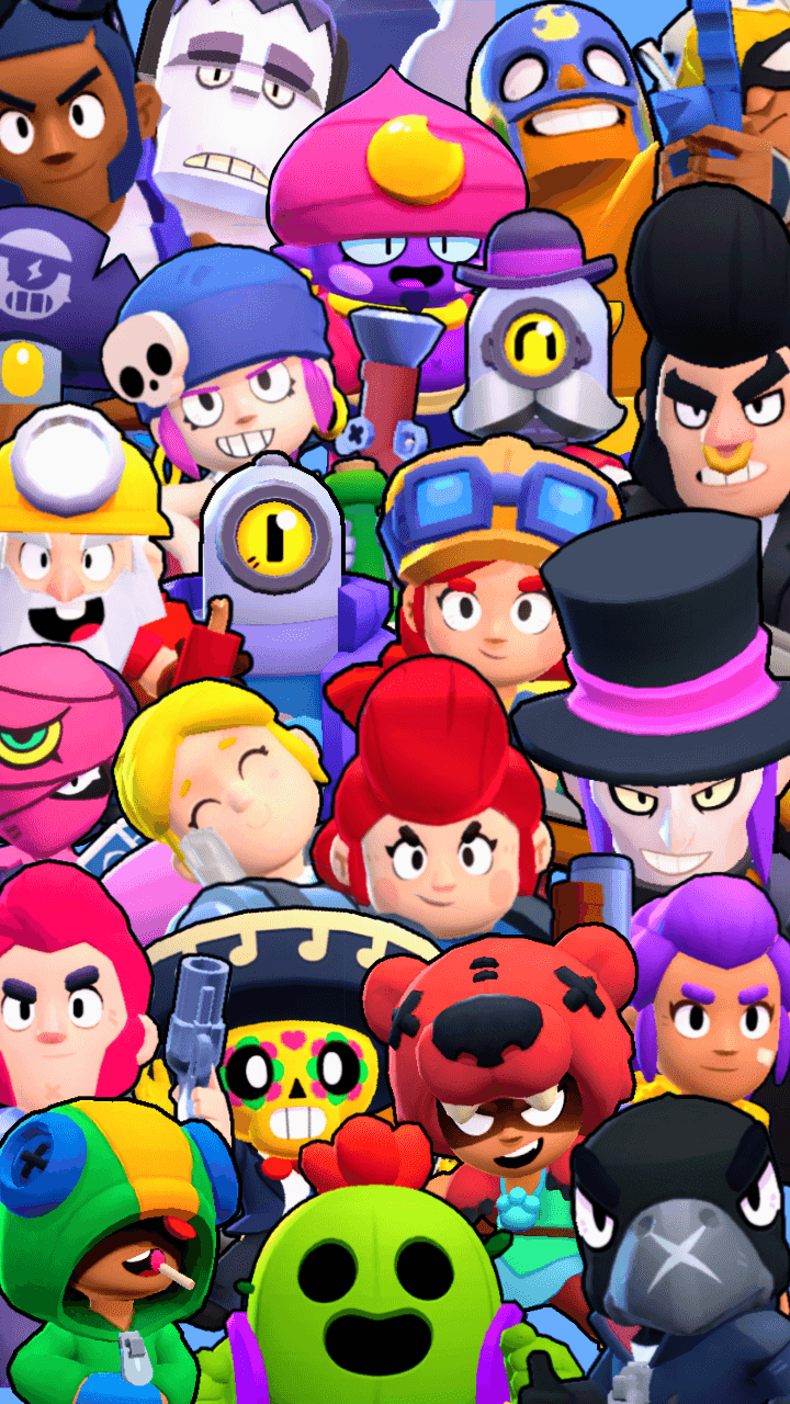 Brawl Stars Characters Wallpapers Wallpaper Cave - brawl stars wallpaper phone