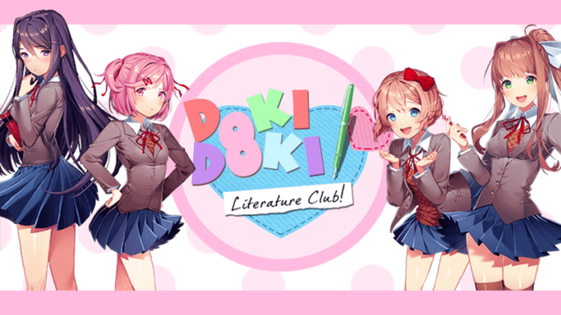 Disintegration in 'Doki Doki Literature Club'