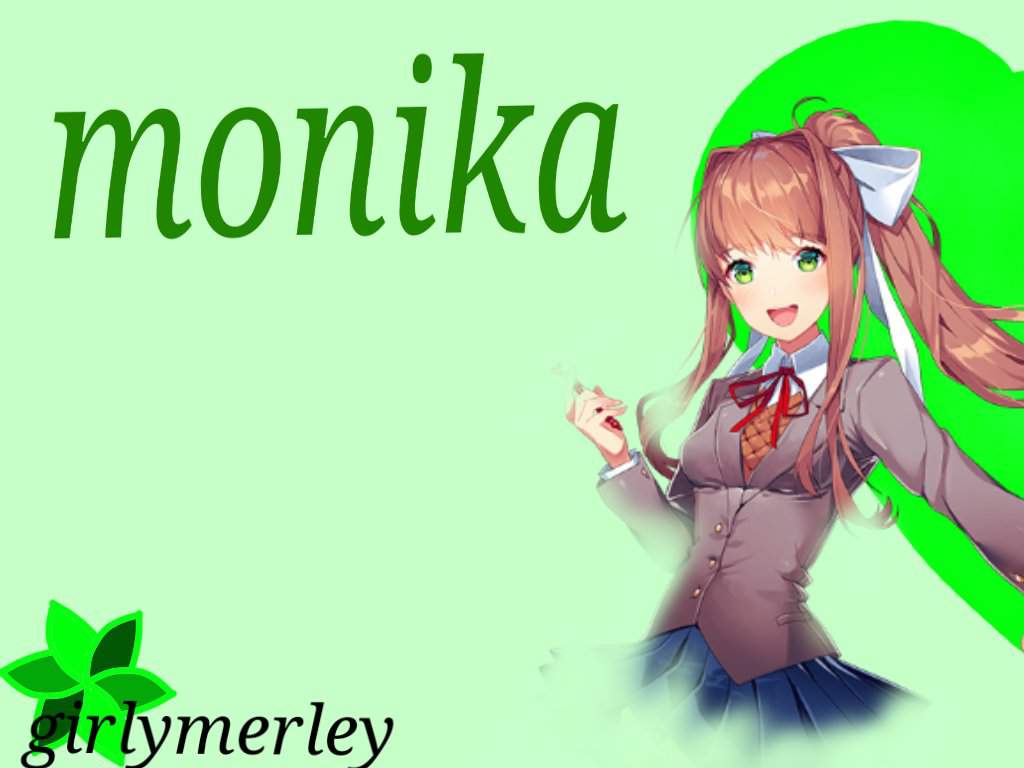 Monika. Wiki. Doki Doki Literature Club! Amino
