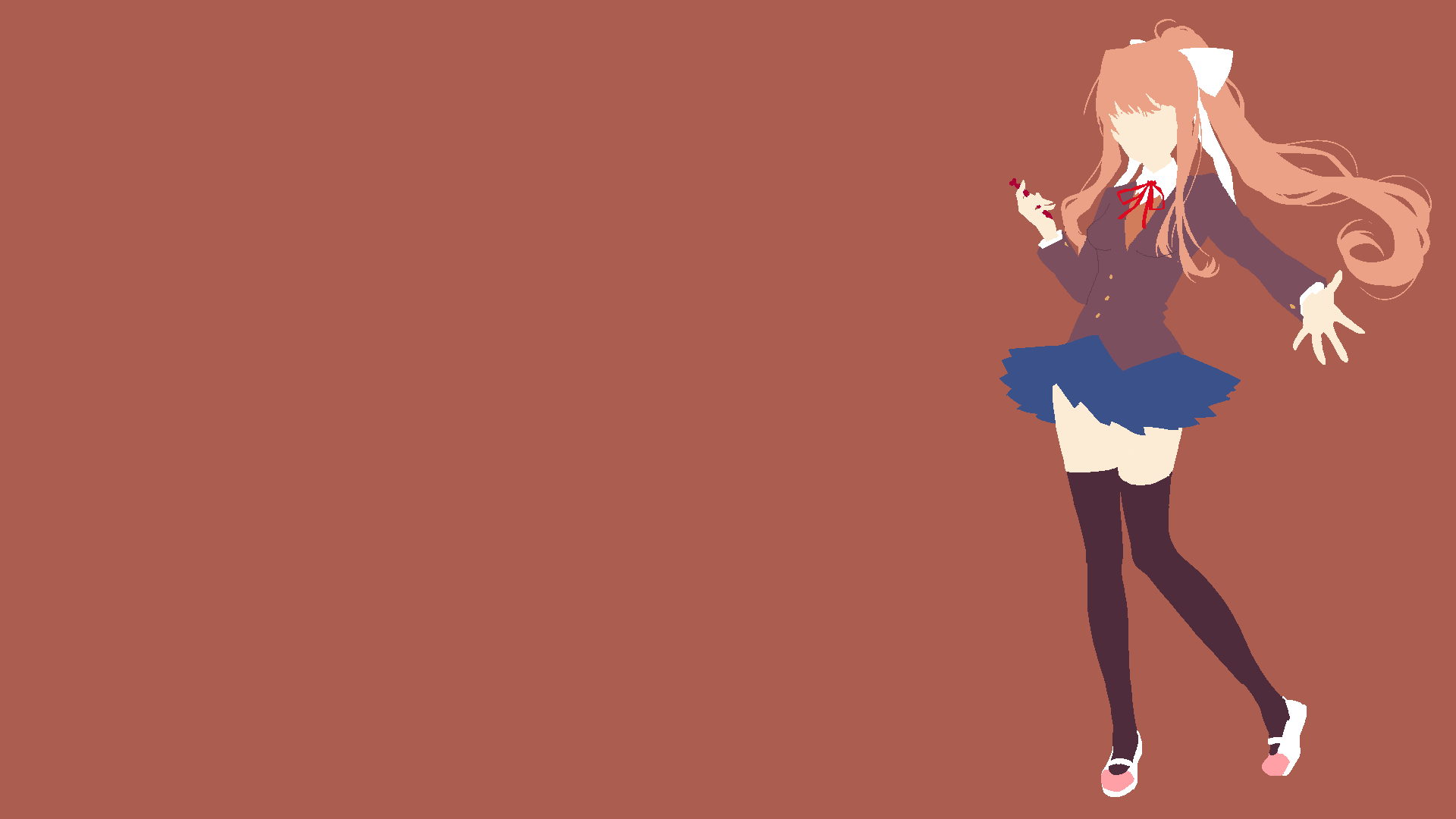 Monika Minimalist Wallpaper (Other Girls Coming Soon™)