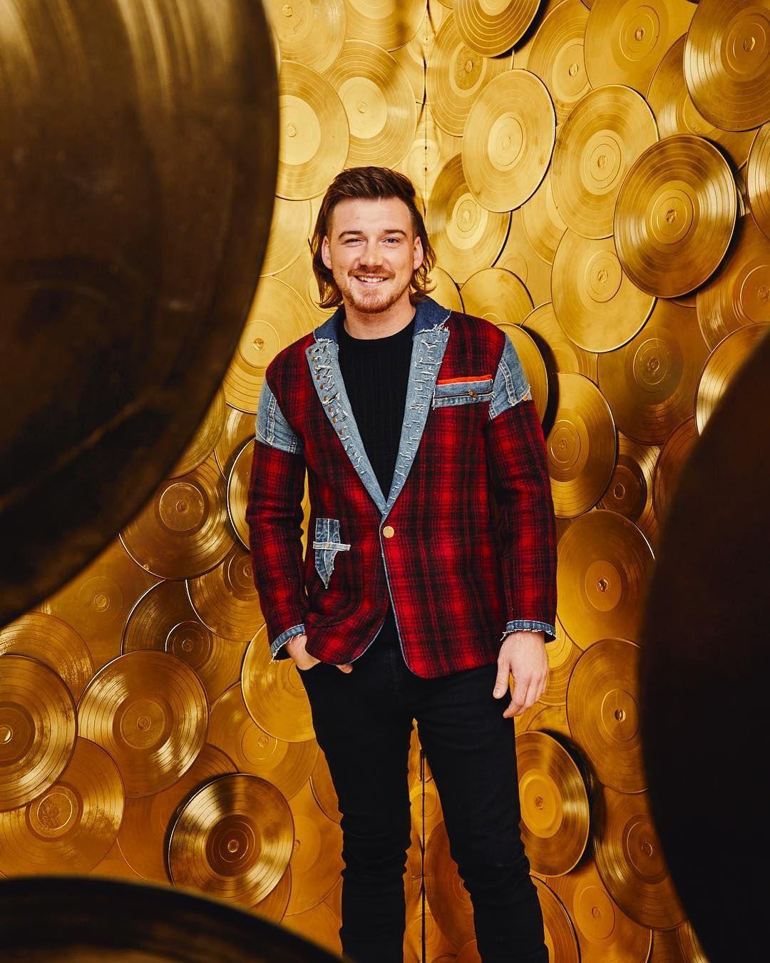 Morgan Wallen Wins The Red Carpet With Plaid Denim Suit And Big