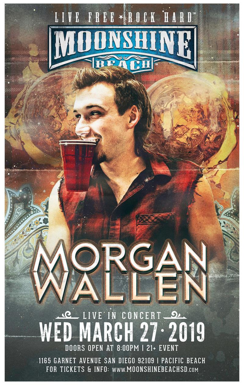 Morgan Wallen is BACK in San Diego and LIVE at Moonshine Beach