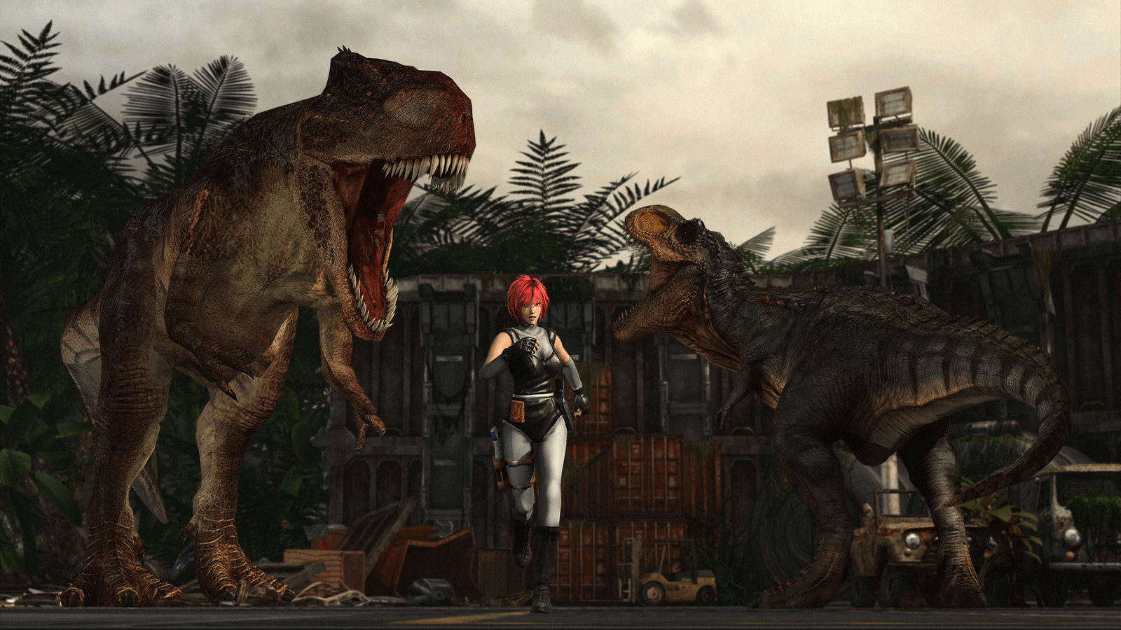 Dino crisis 1 карта