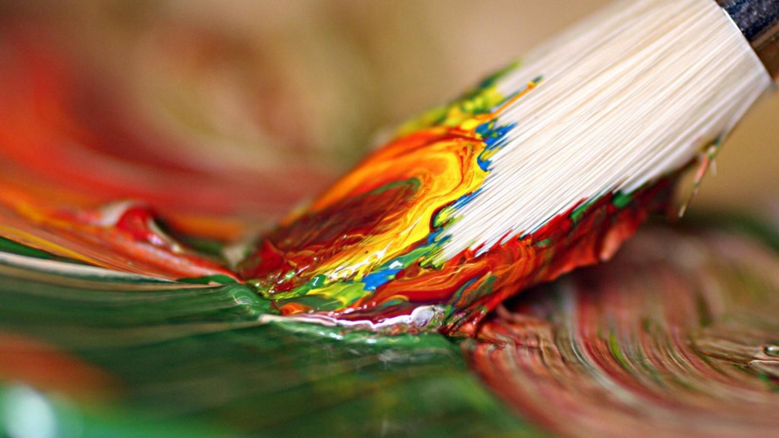 Paintings paint brush brushes brushstrokes wallpaper. AllWallpaper