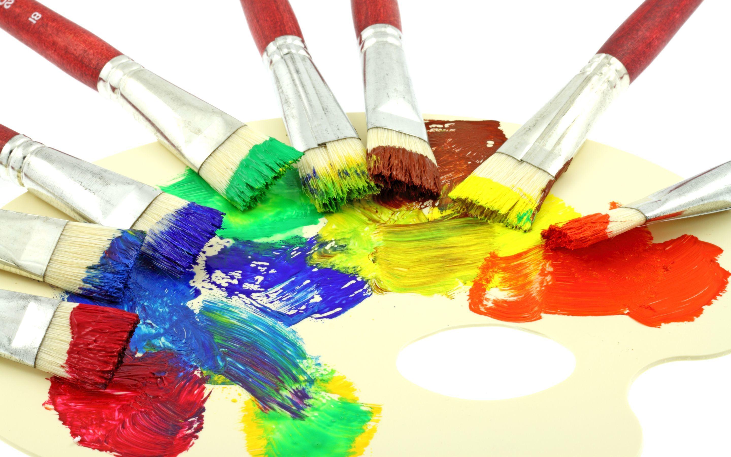 Paint Brush Wallpaper (image in Collection)