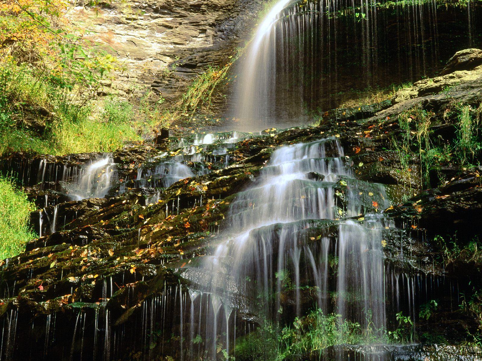 Waterfalls Wallpaper Free Cathedral Falls, West Virginia