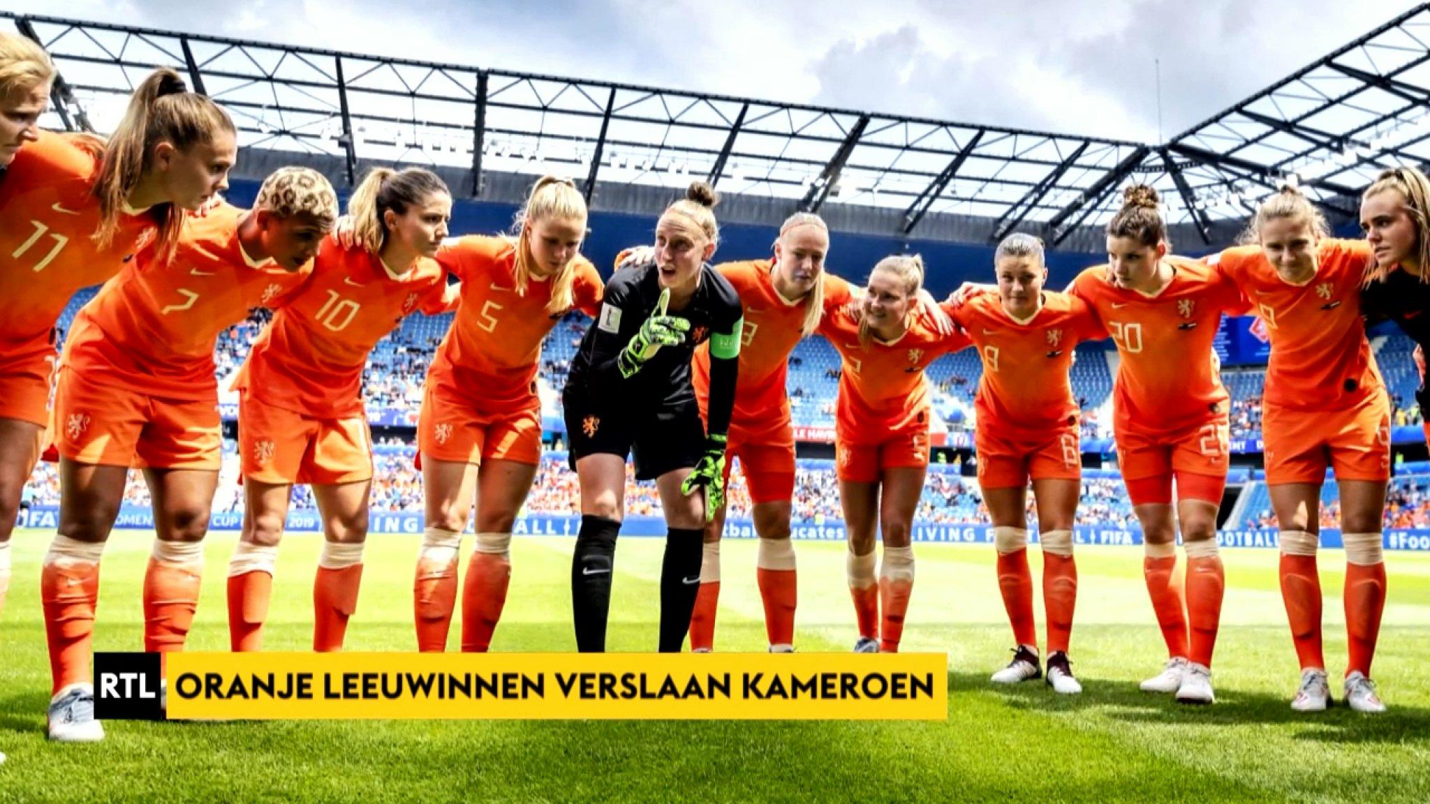 RTL Sport Update: Oranje Leeuwinnen door naar achtste finale. RTL