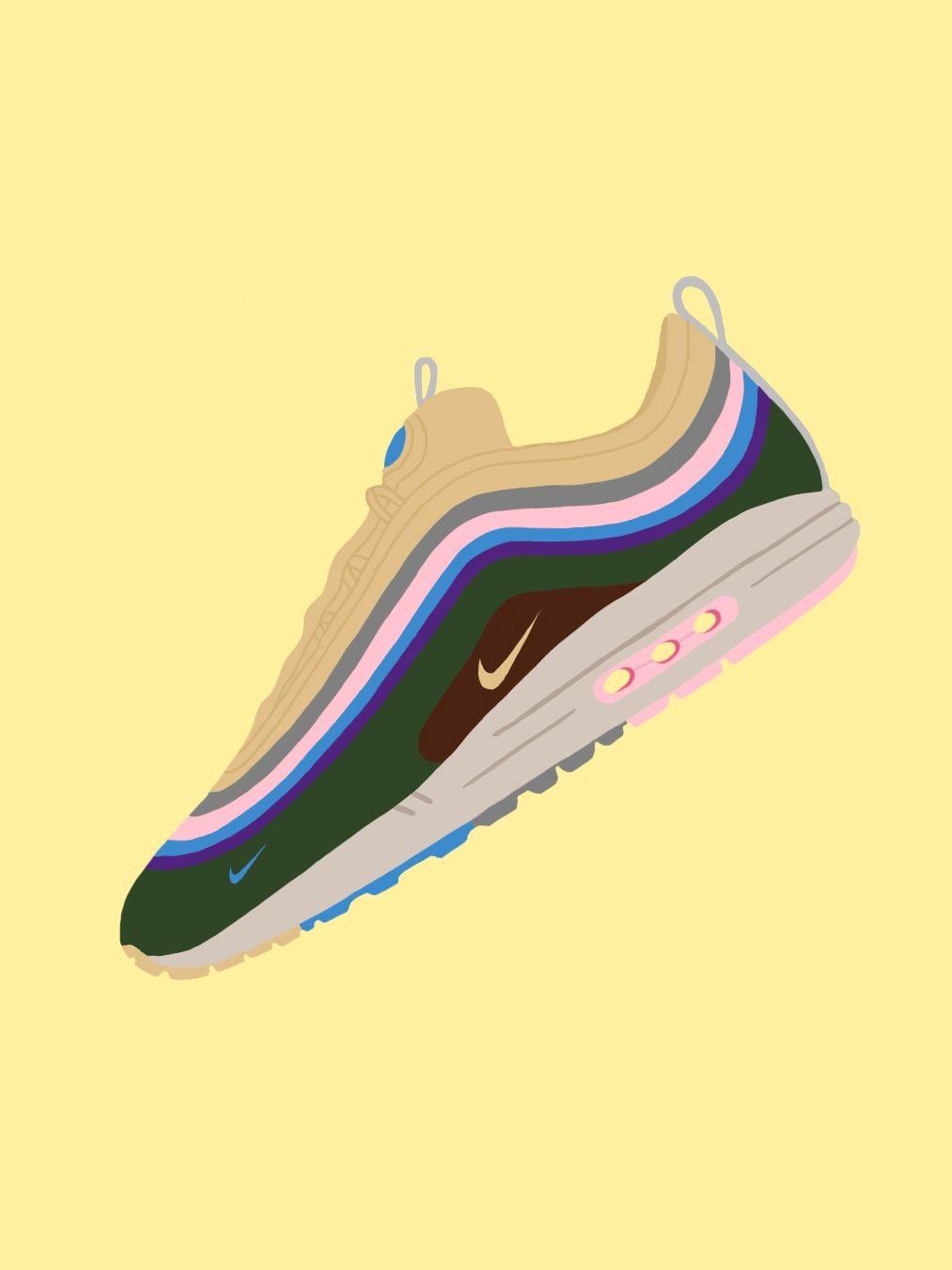 The Sean Wotherspoon X Air Max 97 1 Illustration #nike. Self