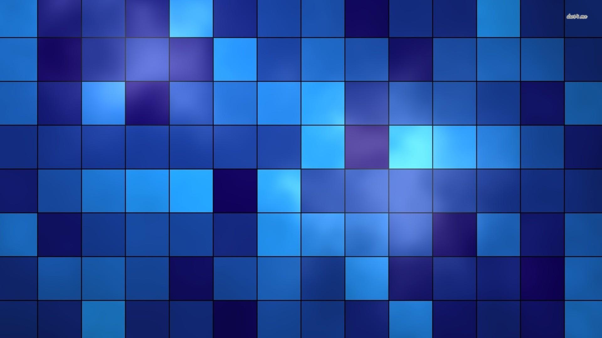 Blue squares wallpaper wallpaper
