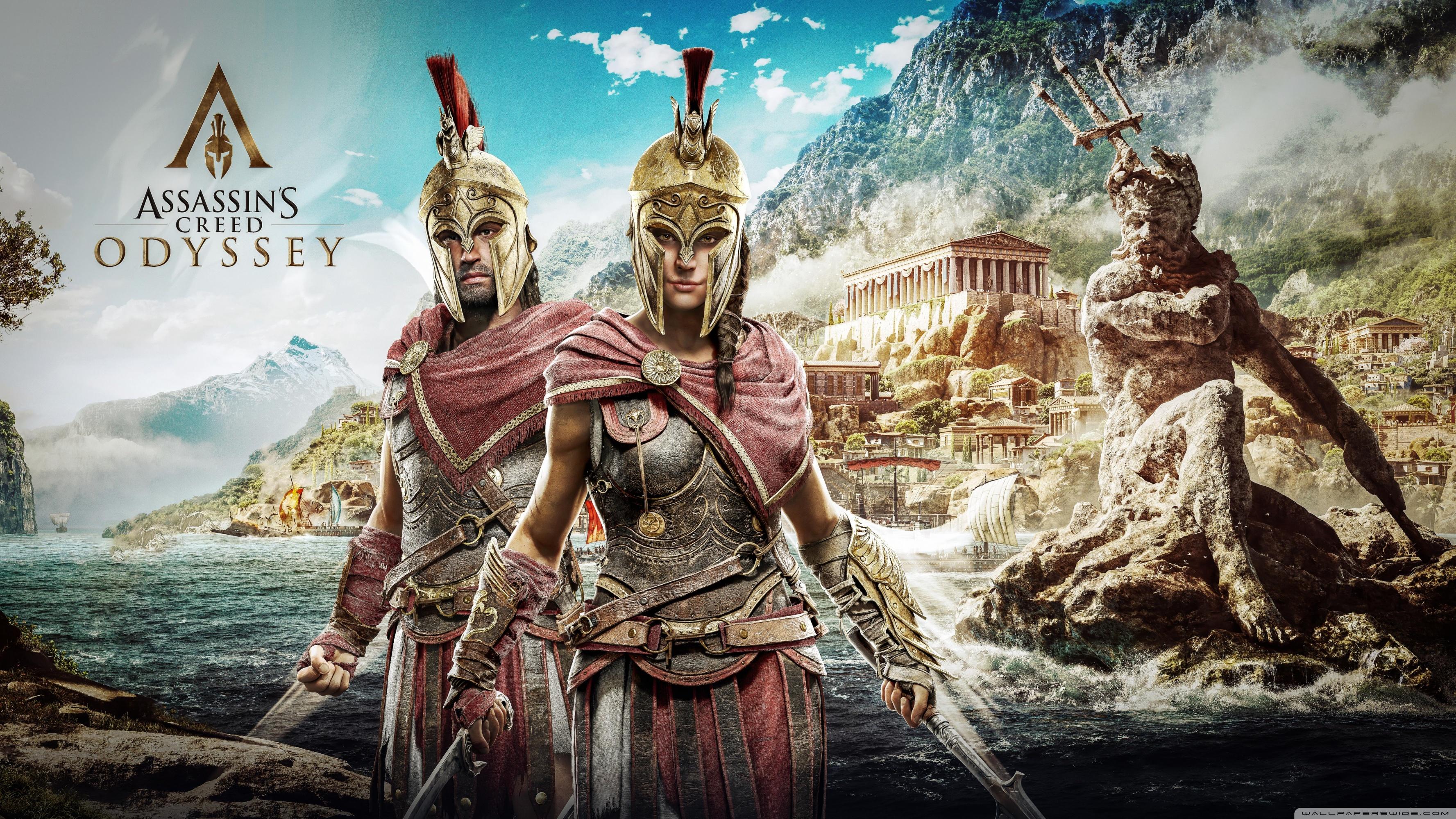 Assassin's Creed Odyssey ❤ 4K HD Desktop Wallpapers for • Wide