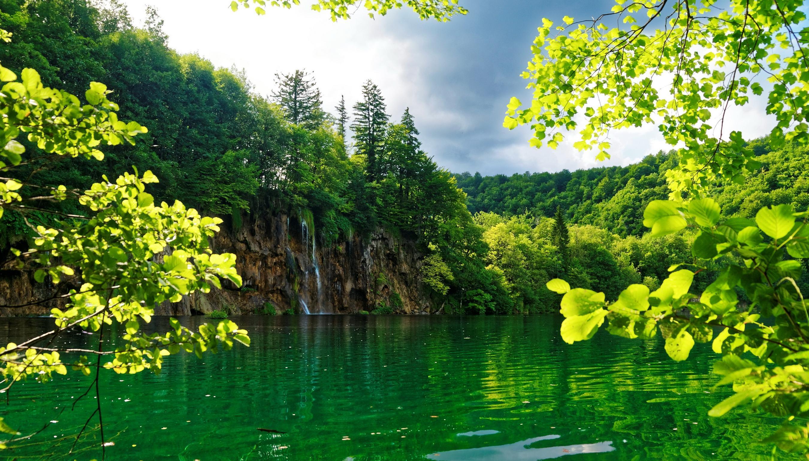 plitvice, lake, waterfalls, National Park, Croatia, beautiful