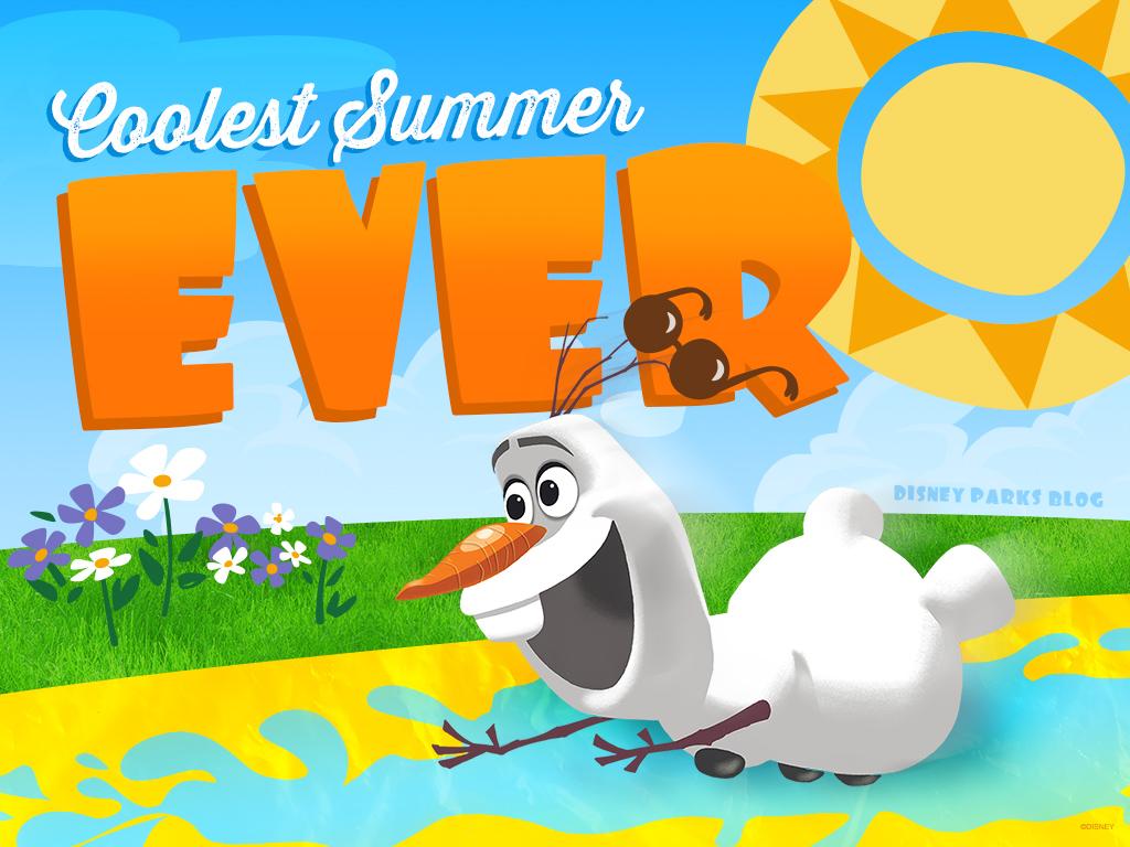 Celebrate Summer With Our Coolest Summer Ever Desktop Mobile Wallpaper. Disney Parks Blog