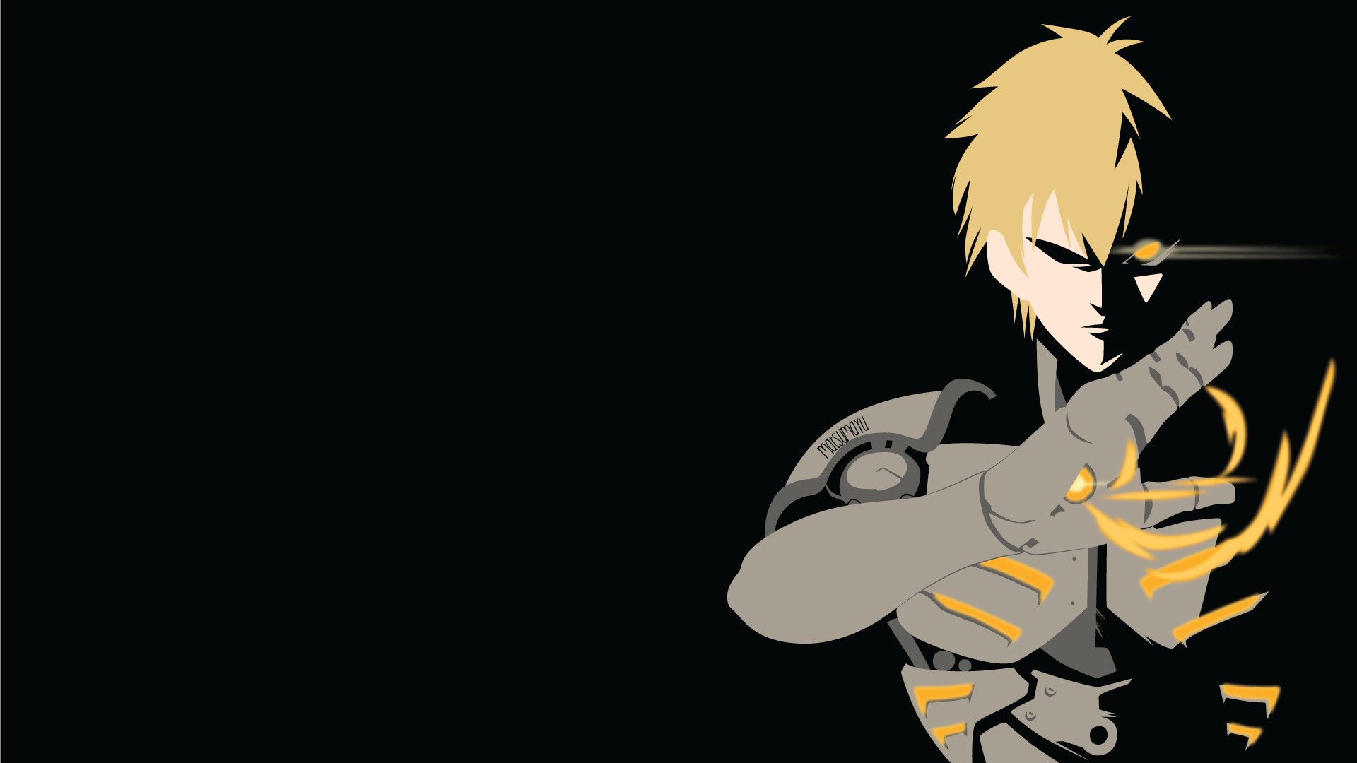 1920x1080 Genos (One Punch Man) Wallpaper And Background PNG