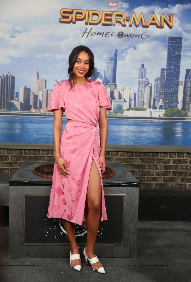 Laura Harrier Is A Breakout Style Star From The 'Spider Man