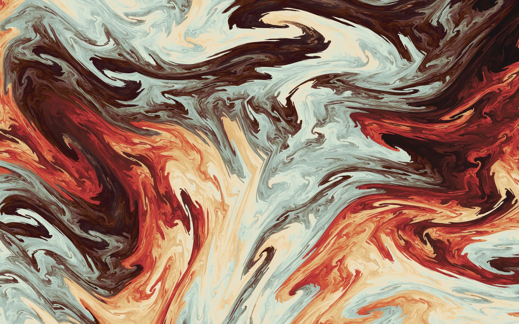 Download 1680x1050 Abstract Lava, Fluid, Color Blend Wallpaper