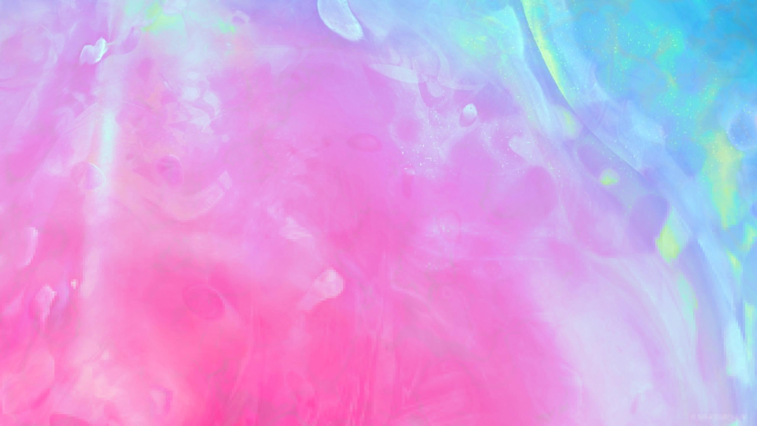 Wallpaper Waves, Spectral, Pink, Gradient, Fluid, HD, Abstract