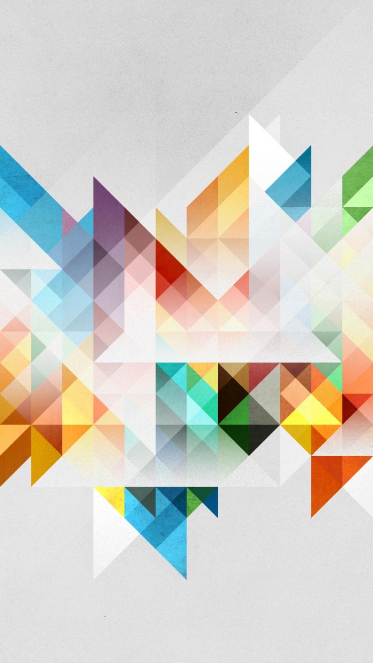 Abstraction Geometry Shapes Colors