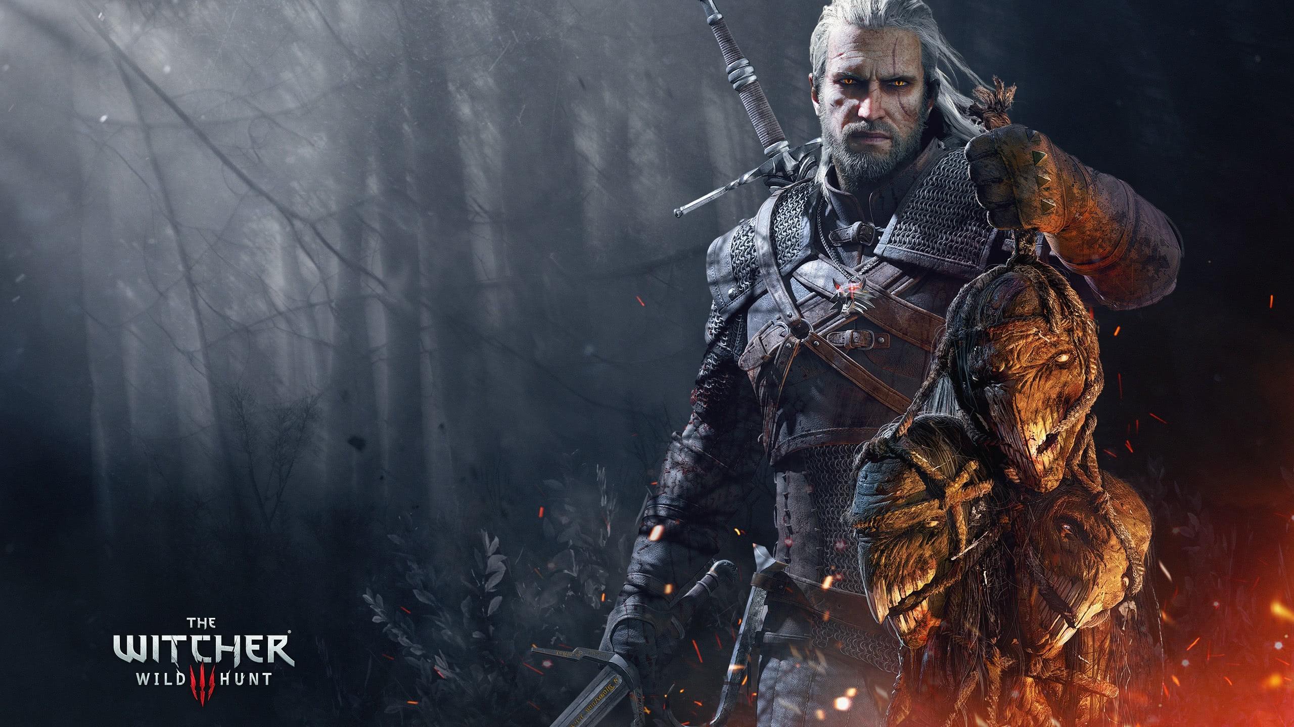 The Witcher 3 Wild Hunt Geralt Of Rivia WQHD 1440P Wallpaper