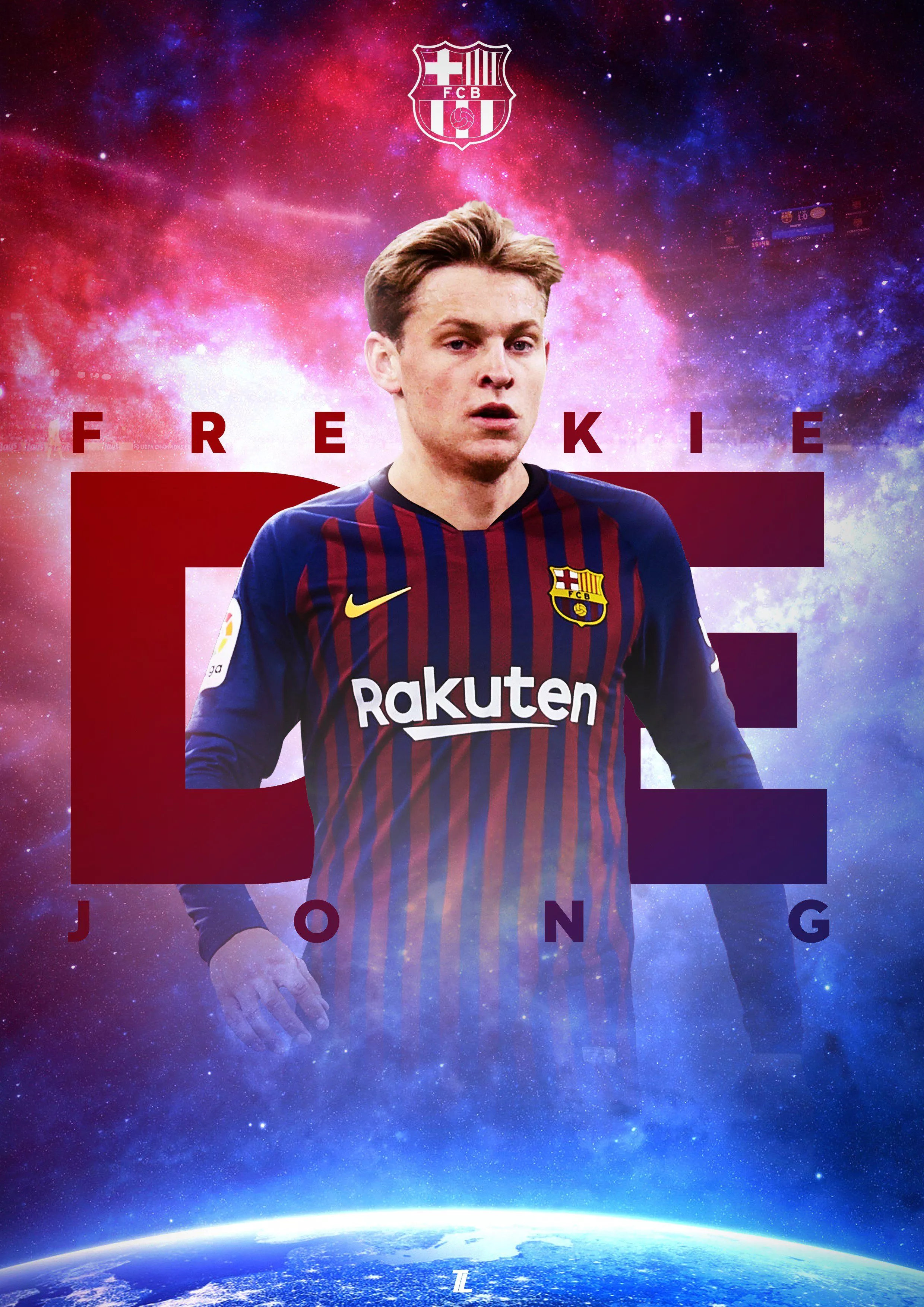 Frenkie de Jong Barcelona wallpaper
