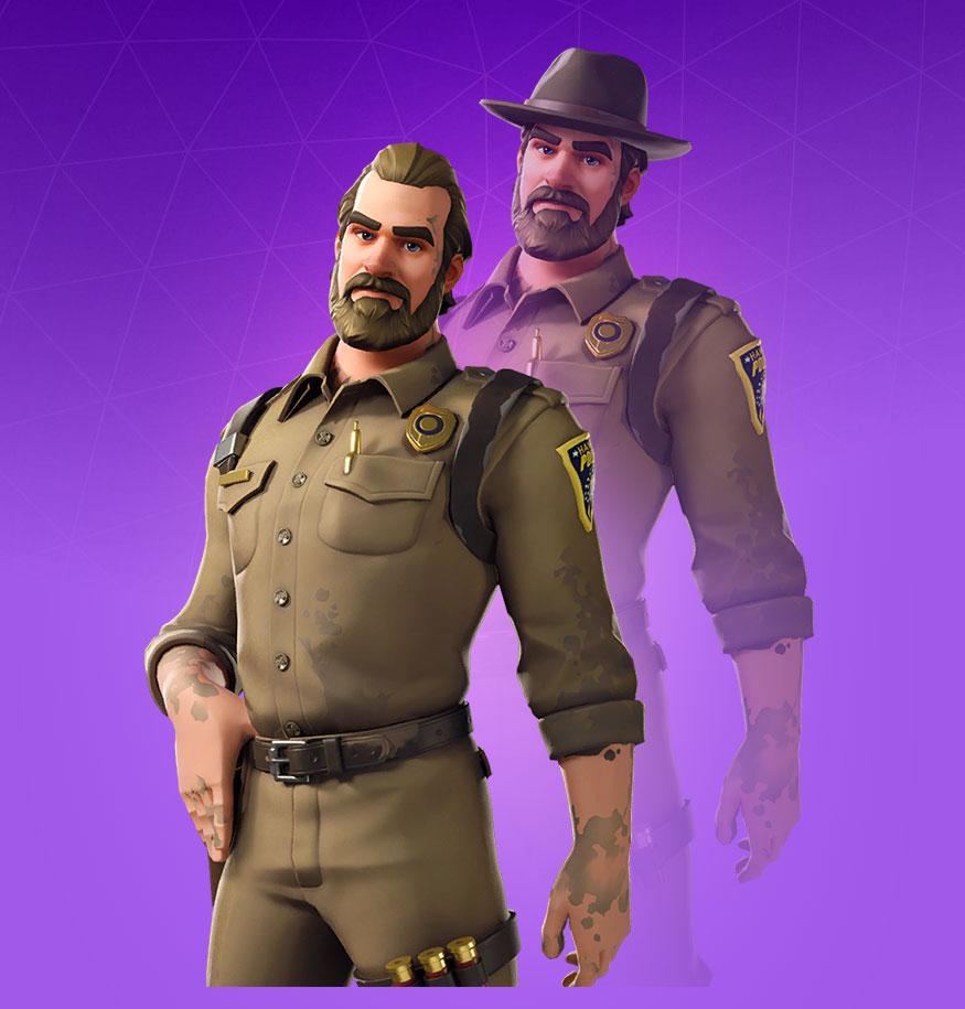 Fortnite Chief Hopper Skin, PNG, Image Game Guides