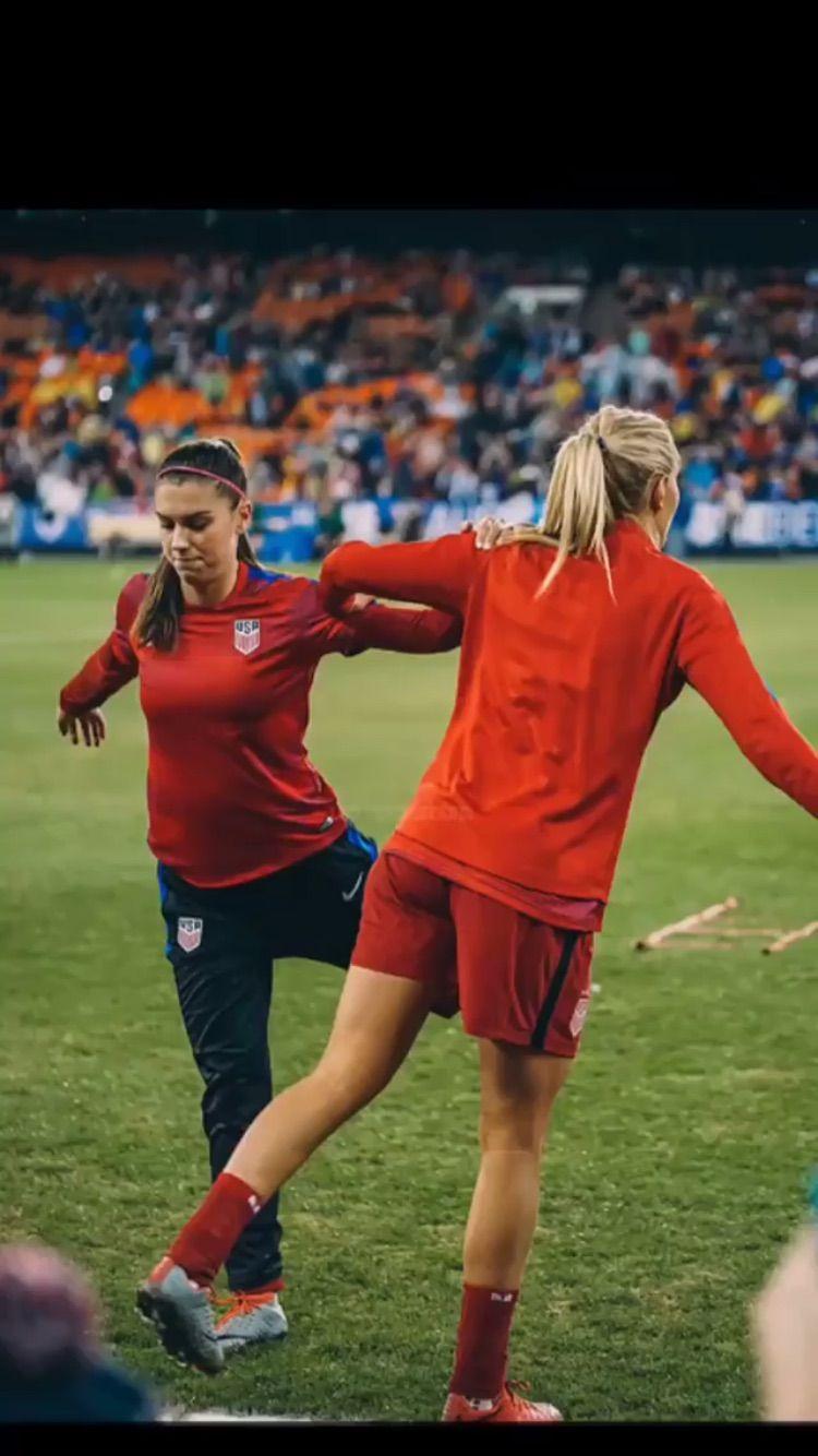 Alex Morgan, Allie Long.. #SheBelieves Cup USAvFRA March 2018