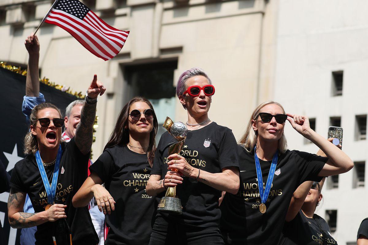 Megan Rapinoe to Trump: “You need to do better for everyone”